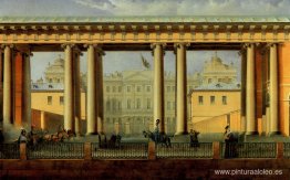 Vista del Palacio Anichkov desde el río Fontanka Vista del Palacio Anichkov desde el río Fontanka