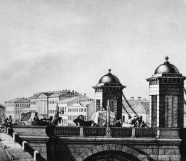 Puente Anichkov en San Petersburgo Puente Anichkov en San Petersburgo