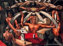 La lucha de la humanidad por una paz duradera (detalle) La lucha de la humanidad por una paz duradera (detalle)