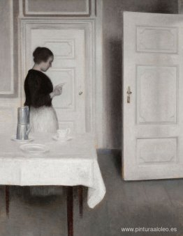 Ida leyendo una carta Ida leyendo una carta