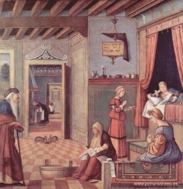 El nacimiento de la Virgen El nacimiento de la Virgen