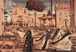 San Jerónimo y León en el Monasterio San Jerónimo y León en el Monasterio