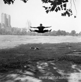 Nueva York (Hombre haciendo splits en el aire) Nueva York (Hombre haciendo splits en el aire)