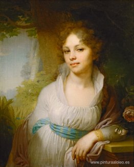 Retrato de M.I.Lopukhina Retrato de M.I.Lopukhina