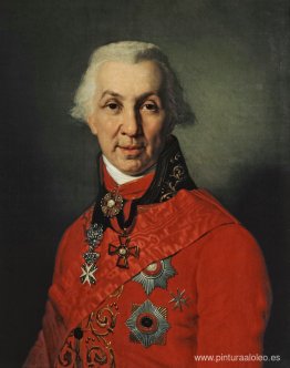 Retrato de Gavrila Romanovich Derzhavin Retrato de Gavrila Romanovich Derzhavin