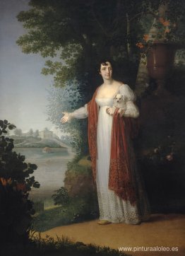 Retrato de D.A. Derzhavina Retrato de D.A. Derzhavina