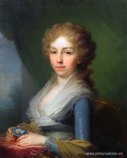 Retrato de la emperatriz Isabel Alexeievna Retrato de la emperatriz Isabel Alexeievna