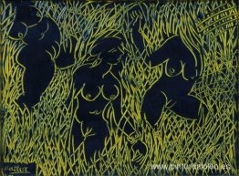 Tres desnudos femeninos Tres desnudos femeninos