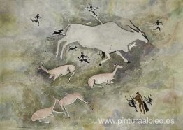 Arte rupestre - Figuras y Buck Arte rupestre - Figuras y Buck