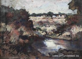 paisaje con casas paisaje con casas