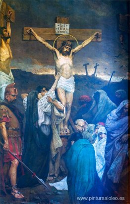 La crucifixión de Jesucristo La crucifixión de Jesucristo
