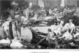 Una bacanal romana Una bacanal romana