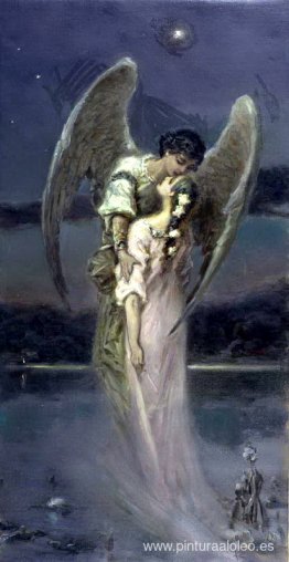 chica con ángel chica con ángel