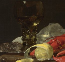 Naturaleza muerta con cuerno para beber (detalle) Naturaleza muerta con cuerno para beber (detalle)