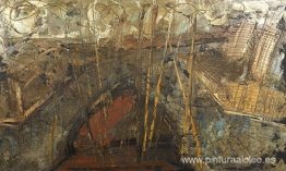 Escena del puerto Escena del puerto