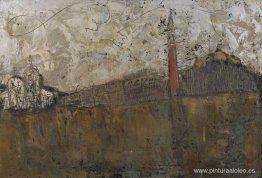 Canal, Venecia (Venecia desde la Giudecca) Canal, Venecia (Venecia desde la Giudecca)