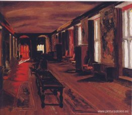 Long Gallery en Sutton Place, cerca de Guildford Long Gallery en Sutton Place, cerca de Guildford