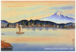 Vista del Fuji desde Izumo Vista del Fuji desde Izumo