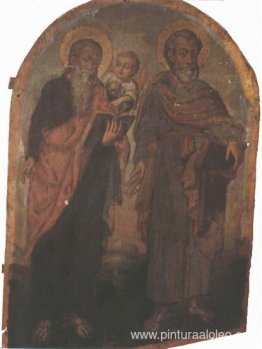 Icono de los apóstoles Pedro y Mateo Icono de los apóstoles Pedro y Mateo