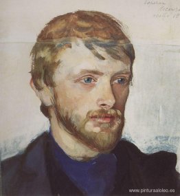 Retrato de Boris Serebryakov Retrato de Boris Serebryakov
